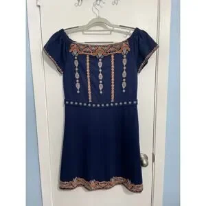 sachin and babi light blue dress Women's Designer Midi Dresses